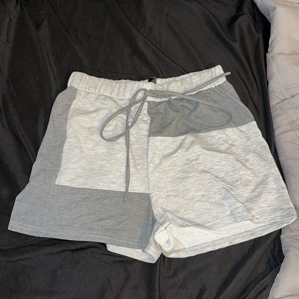 Grey sweat shorts